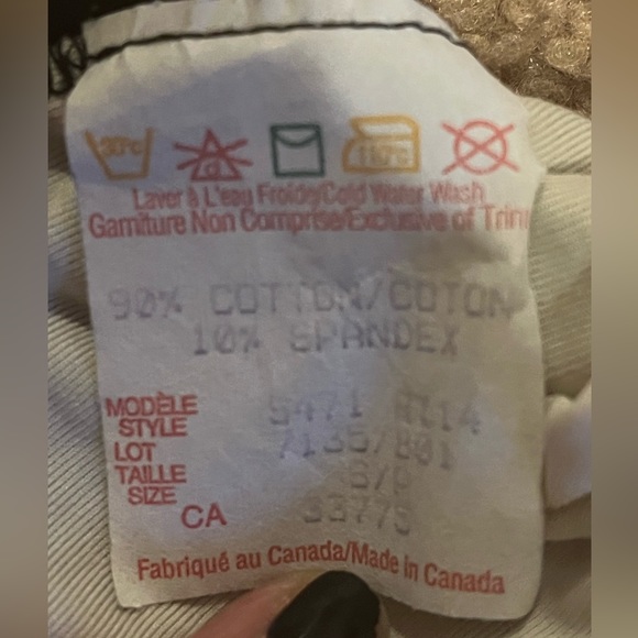 2000’s Women’s Small ROOTS Canada Work-Out Gym Tank. Wrap front style. Black. - Picture 5 of 5